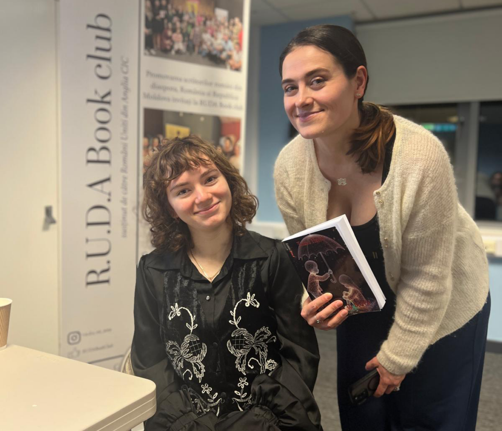 Teodora Popovici la RUDA Book Club Kidz în Birmingham, Mariana Plamadeala