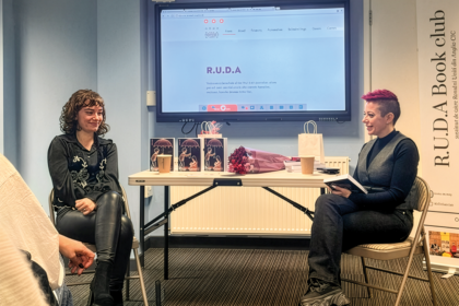 Teodora Popovici la RUDA Book Club Kidz în Birmingham