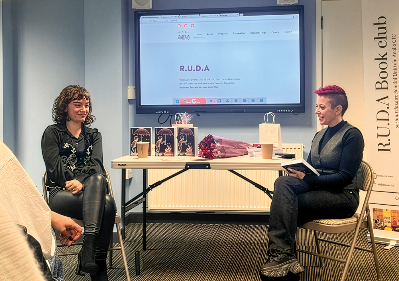 Teodora Popovici la RUDA Book Club Kidz în Birmingham